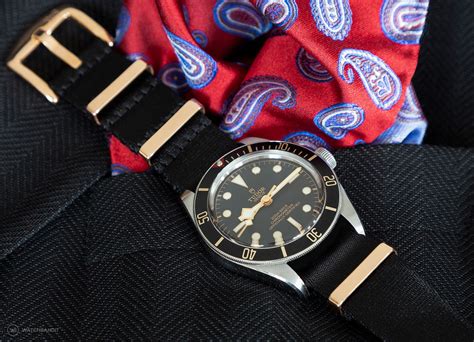 tudor black bay band|tudor black bay watchbandit.